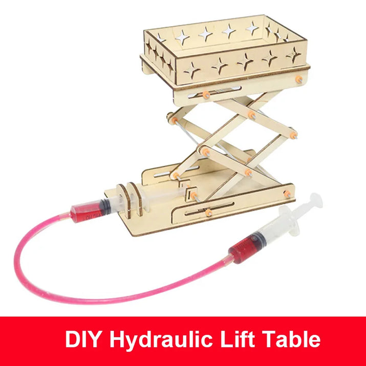 Hydro-Tech Excavator: DIY Student Science & Education Toy - The Little Big Store