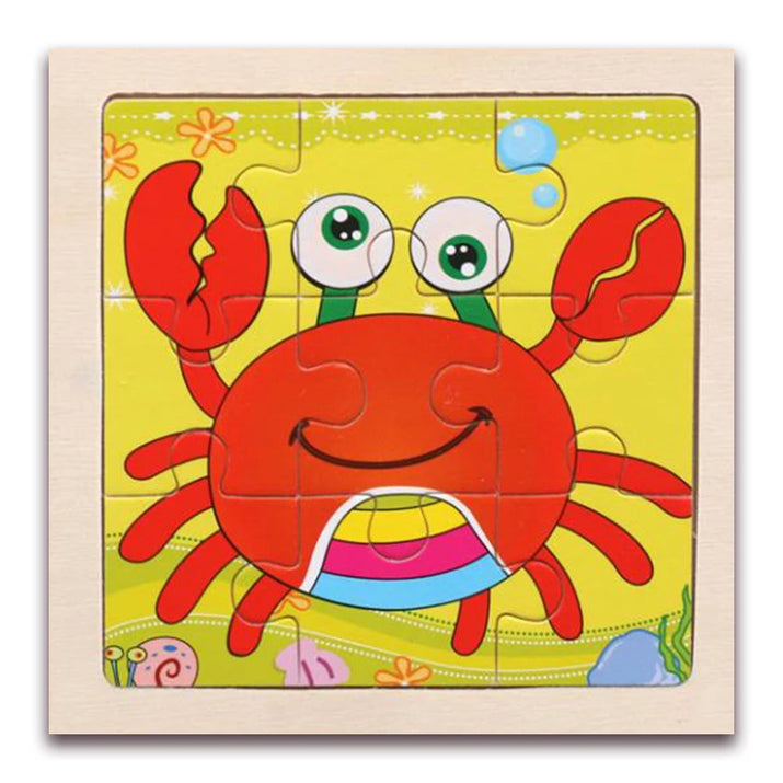 Whimsical Woodworks: Interactive Kids' Wooden Puzzles - Dive into Adventure! - The Little Big Store