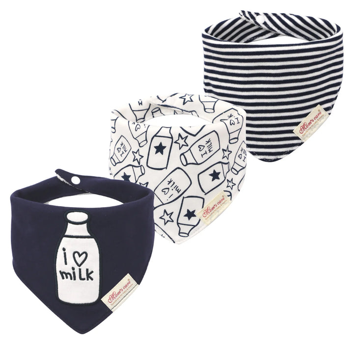Triple Treat: Baby Bibs, Burp Cloths & Dribble Ons - The Little Big Store