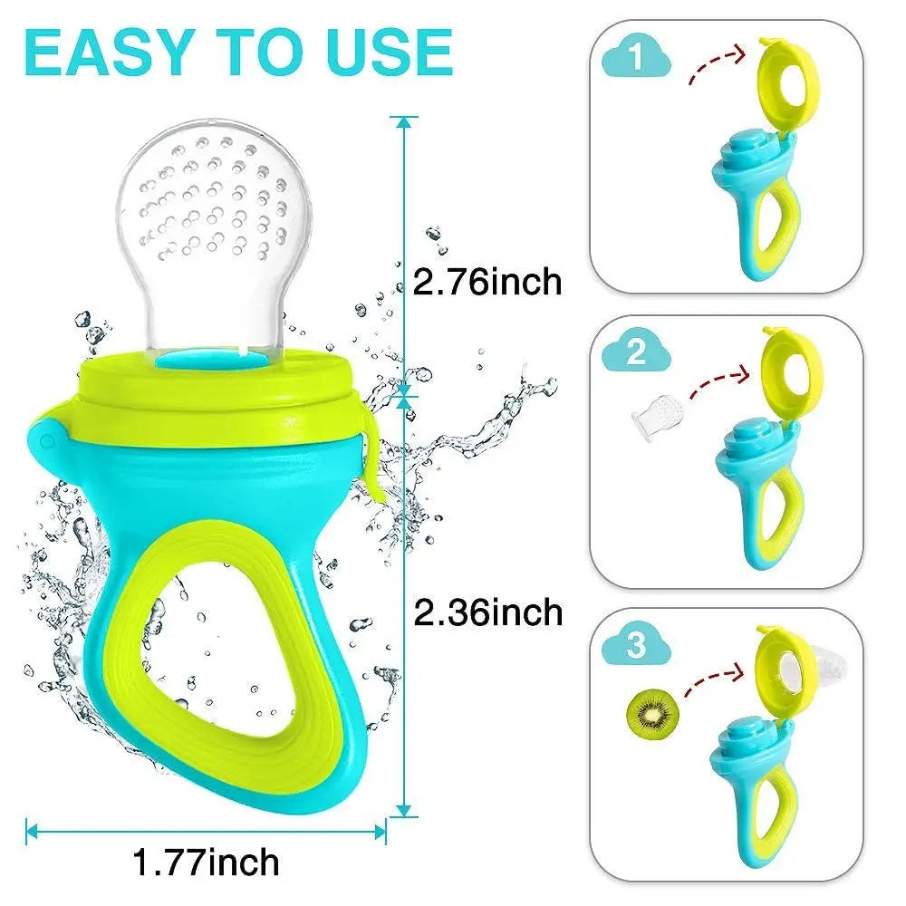 SqueezEase: Silicone Baby Feeding Bottle Cup - The Little Big Store