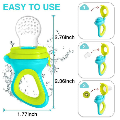 SqueezEase: Silicone Baby Feeding Bottle Cup - The Little Big Store