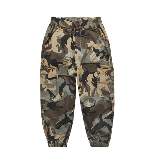 Adventure-Ready: Kids' Boys Camo Sports Pants - Comfortable & Stylish for Every Playtime Excursion!