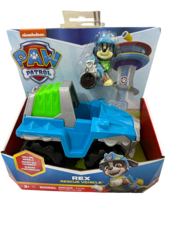 Original Paw Patrol 10-Piece Vehicle Set: Includes Ryder, Tracker, Everest, Chase, Rex, Skye, Rocky, Marshall, Zuma Action Figures - The Little Big Store