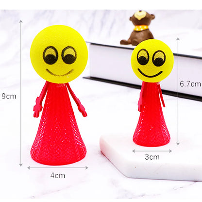 Bounce into Fun: 12Pcs Bouncing Doll Games - Perfect Party Goodies for Kids' Birthdays and More! - The Little Big Store