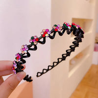 Radiant Waves: Non-slip Rhinestone Headbands for Women and Girls! - The Little Big Store