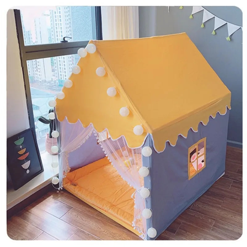Portable Pink Kids Tent - Fun Foldable Playhouse