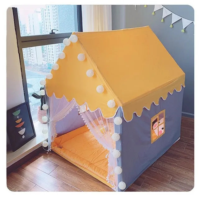 Portable Pink Kids Tent - Fun Foldable Playhouse