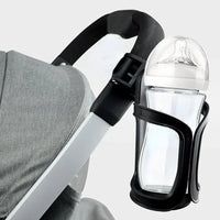 Stroll 'n Sip: Baby Stroller Bottle Rack for On-the-Go Convenience - The Little Big Store