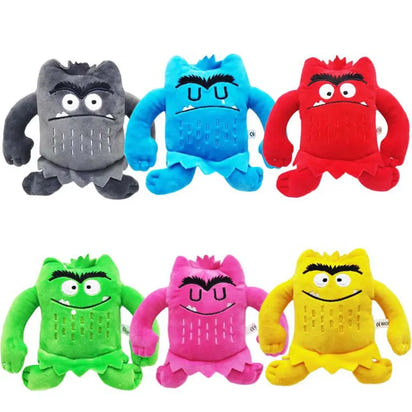 Emotion Explorers: Kawaii Color Monster Plush Set - Perfect Birthday Gifts for Kids! - The Little Big Store
