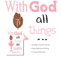 Christian Poster and Prints Bible Verse Wall Art - The Little Big Store
