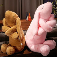SnuggleBunny™ Extra-Large Plush: The Ultimate Long-Eared Huggable Rabbit Pillow - The Little Big Store