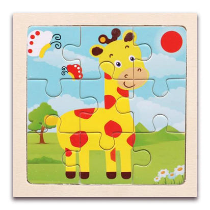 Whimsical Woodworks: Interactive Kids' Wooden Puzzles - Dive into Adventure! - The Little Big Store