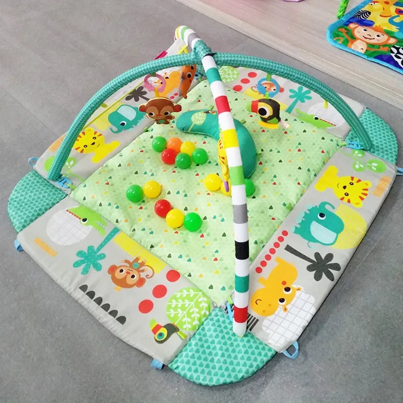 Parent-Child Baby Fitness Frame: Soft Crawling Mat & Educational Toy for Boys and Girls - The Little Big Store