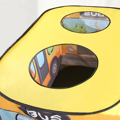 🚗🌟 Drive into Fun with Our Kid Foldable Car-Themed Play Tent! - The Little Big Store