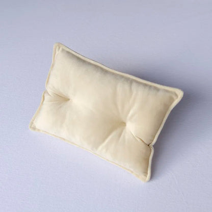 Velvet Dreams: Mini Baby Pillow Mat for Newborn Photography 🌟📸👶 - The Little Big Store