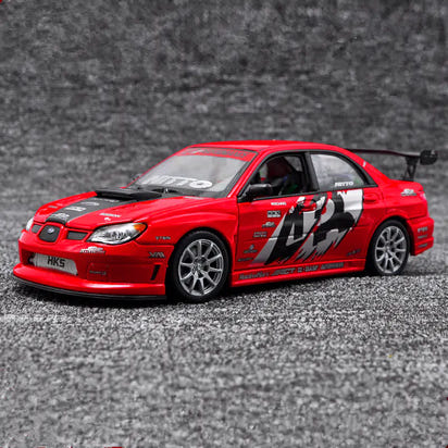 Subaru Impreza Performance Racing Car Model - The Little Big Store