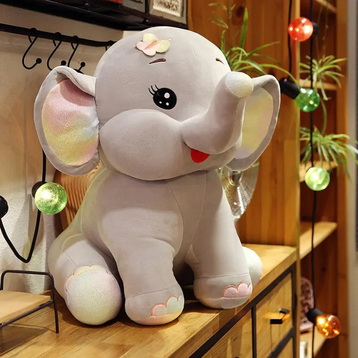 Big Love: Jumbo Elephant Plush - Your Giant Cuddly Companion! - The Little Big Store