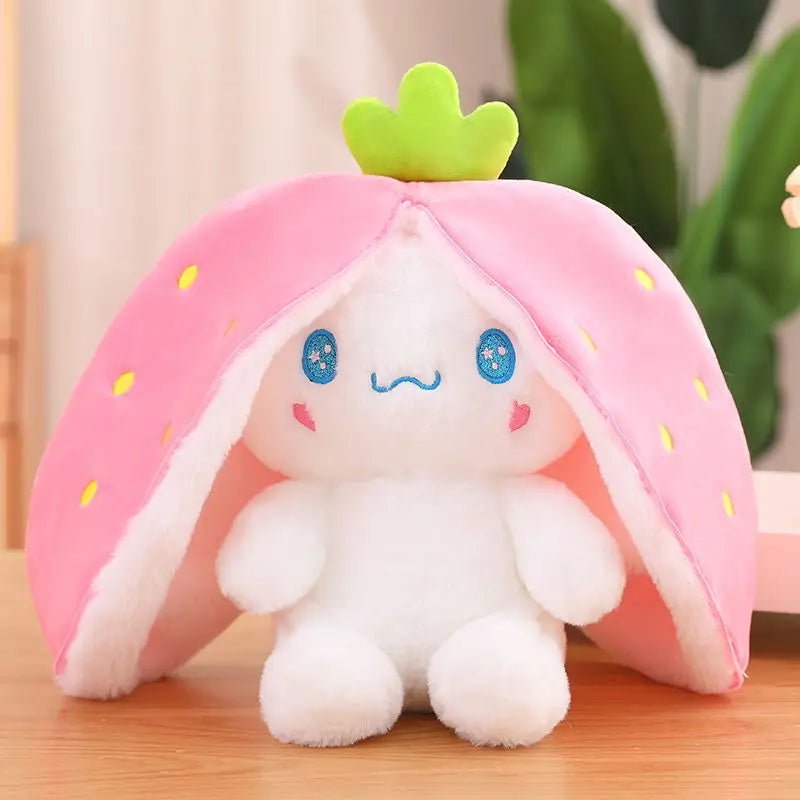 Adorable Bunny Plush Toys: Strawberry-Sweet Stuffed Rabbits for Hugging and Gifting