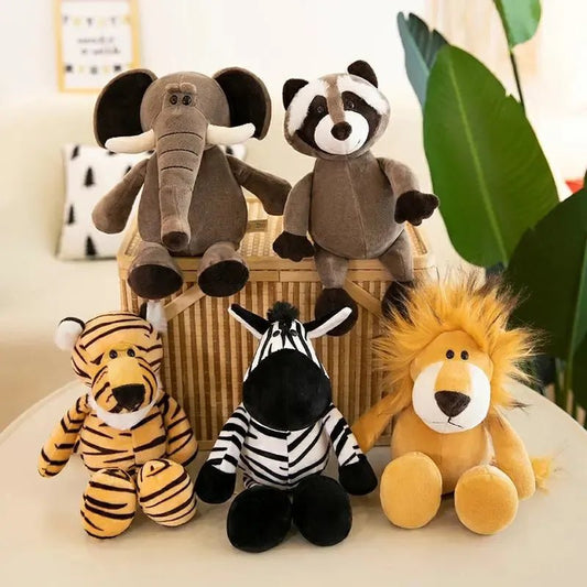 Adorable Forest Animal Plush Toys: A Bundle of Cuddly Joy for Kids! - The Little Big Store