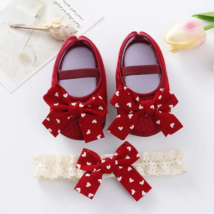 Adorable Steps: Baby Cute Bowknot Shoes - The Little Big Store
