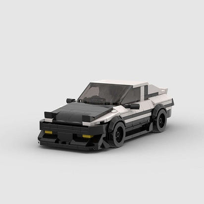 DriftMaster™ AE86 Building Blocks Toy Car - The Little Big Store