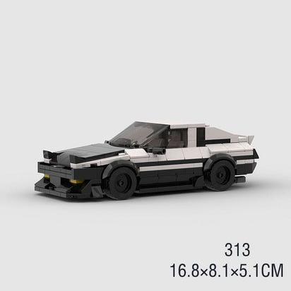 DriftMaster™ AE86 Building Blocks Toy Car - The Little Big Store