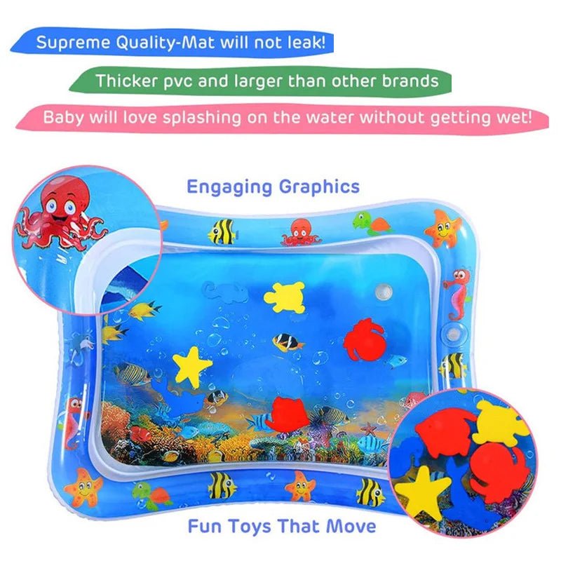 AquaTots Adventure: Baby Water Play Mat for Splashes of Fun!