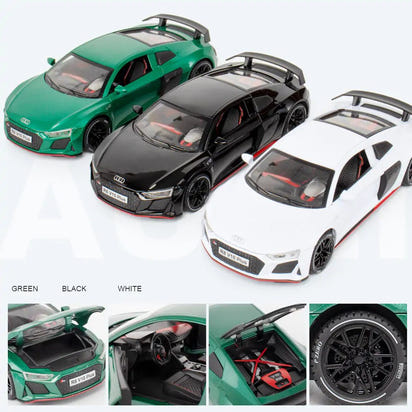 Audi R8 V10 Plus Die-Cast Sports Car - The Little Big Store