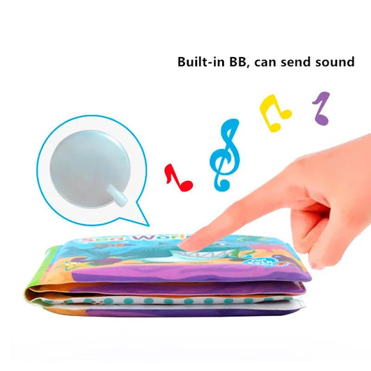 Baby Bath book-Baby Education cloth book Toy Intelligence Development Floating Cognize Book For New Arrival! 🎶🛁 - The Little Big Store