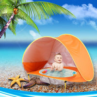SandySprout™ Baby Beach Tent: UV Protection Sun Shelter with Pool Shade - The Little Big Store