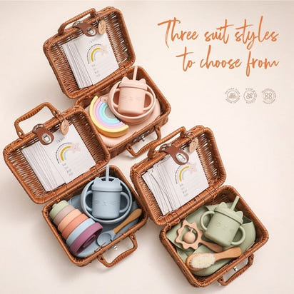 Baby Feeding Tableware Box Set: Convenience and Joy in Every Bite! - The Little Big Store