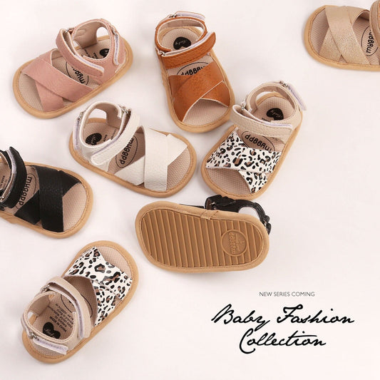 Baby Leather Sandals: Cute and Comfy Footwear for Your Little One! - The Little Big Store