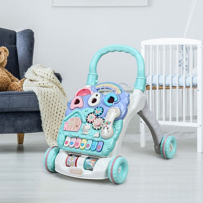 Baby Sit-To-Stand Learning Walker Toddler Musical Toy - The Little Big Store