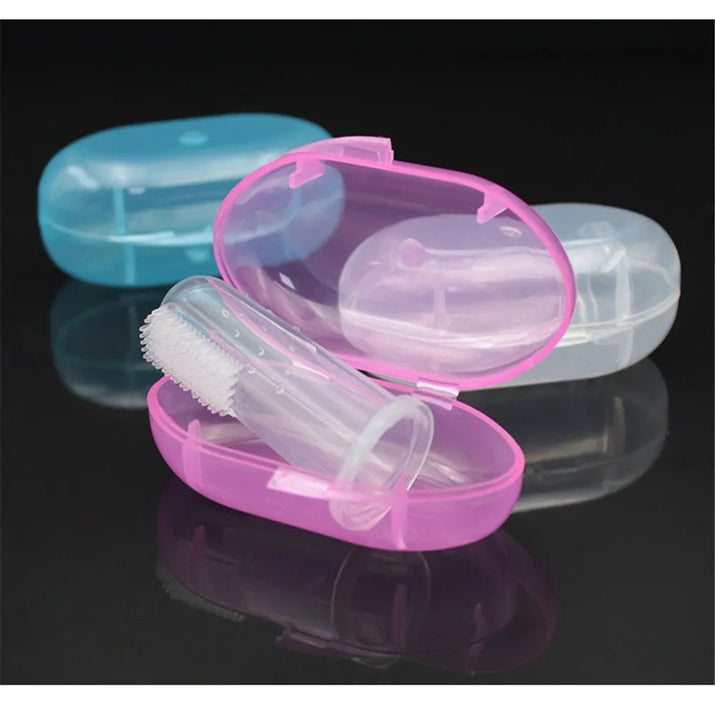 Baby Soft Finger Toothbrush: Gentle Oral Care for Your Little One 👶🦷 - The Little Big Store