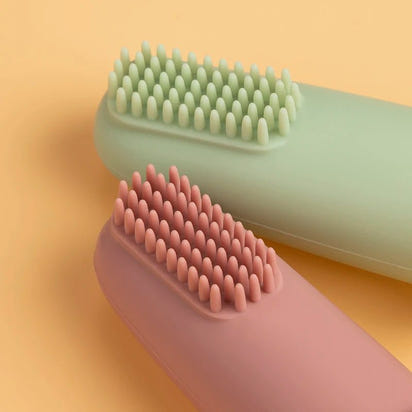Baby Soft Finger Toothbrush: Gentle Oral Care for Your Little One 👶🦷 - The Little Big Store