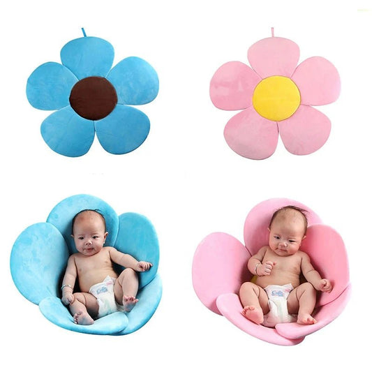 Bathe in Blooms: Baby Shower Blooming Flower Foldable Lotus Bath Pad! 🌸🛁 - The Little Big Store