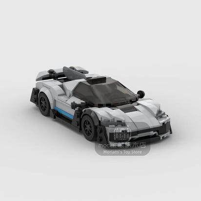 Benz One Racing Sports Brick Car Toys - The Little Big Store