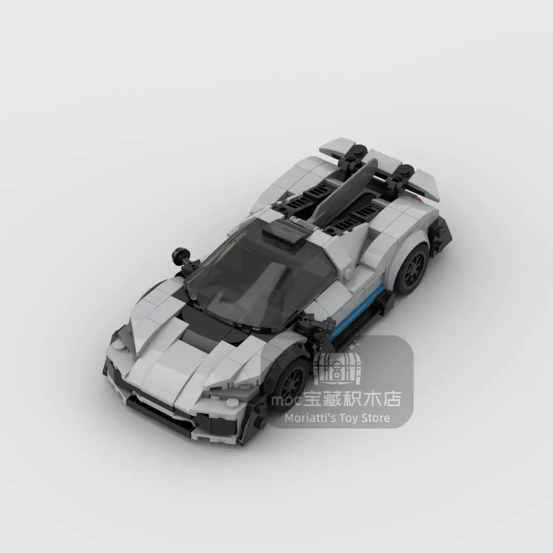 Benz One Racing Sports Brick Car Toys - The Little Big Store