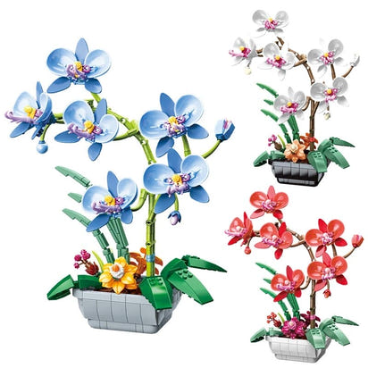 BloomBricks™: Flower Green Plant Building Blocks Toy - The Little Big Store