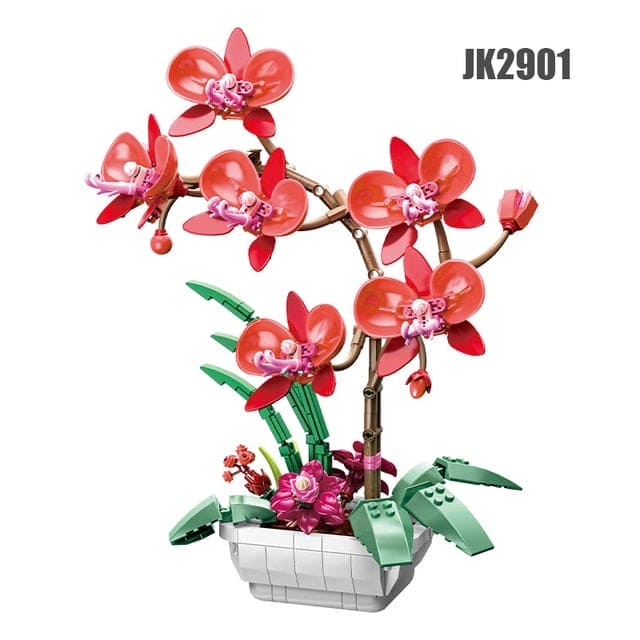 BloomBricks™: Flower Green Plant Building Blocks Toy - The Little Big Store