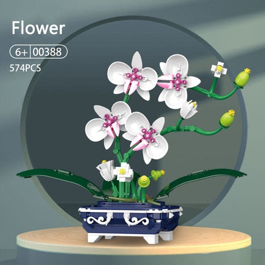 BloomBricks™: Flower Green Plant Building Blocks Toy - The Little Big Store