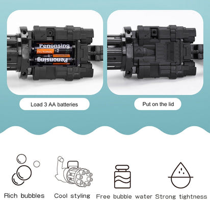 Bubble Magic: Kids Electric Bubble Machine - The Little Big Store