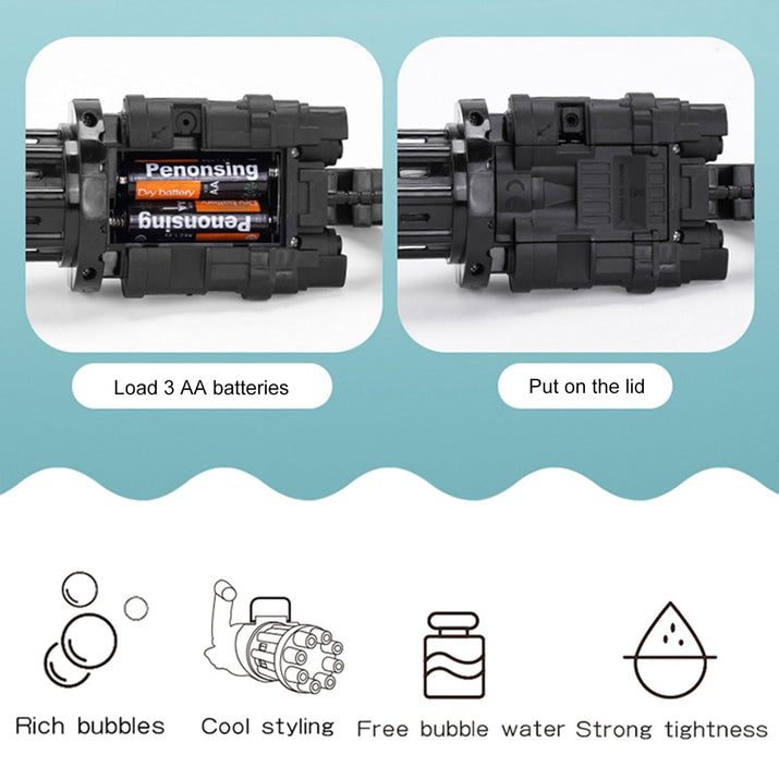 Bubble Magic: Kids Electric Bubble Machine - The Little Big Store