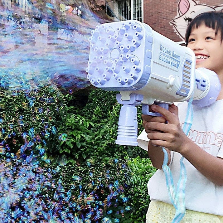 Bubble Magic: Let the Fun Begin with Our Electric Bubble Gun! - The Little Big Store