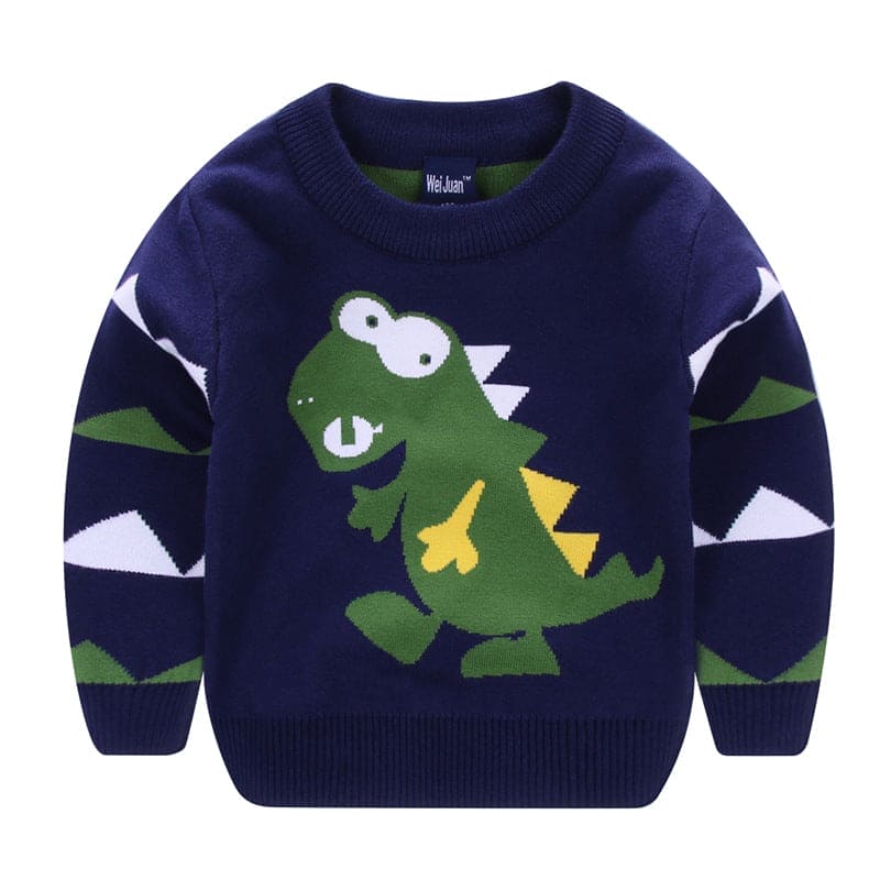 Cartoon Cozy Craze: Whimsical Warmth Sweater for Kids - Adorable Children's Knitwear! - The Little Big Store