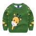 Cartoon Cozy Craze: Whimsical Warmth Sweater for Kids - Adorable Children's Knitwear! - The Little Big Store