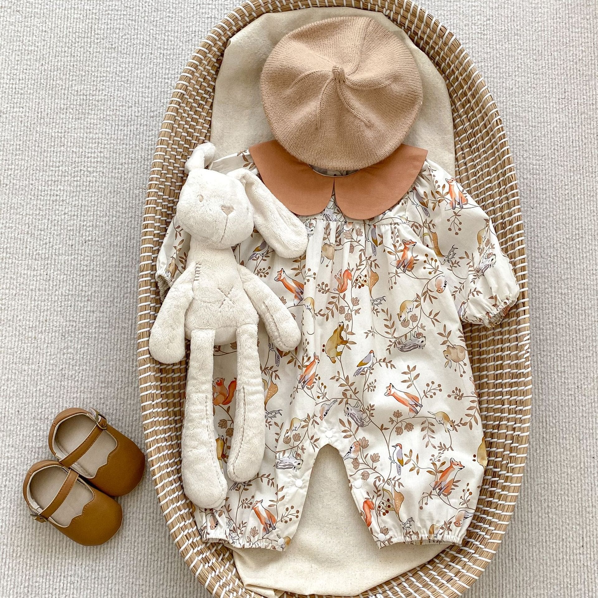 Cartoon Graphic Autumn Romper Clothes Sets - The Little Big Store