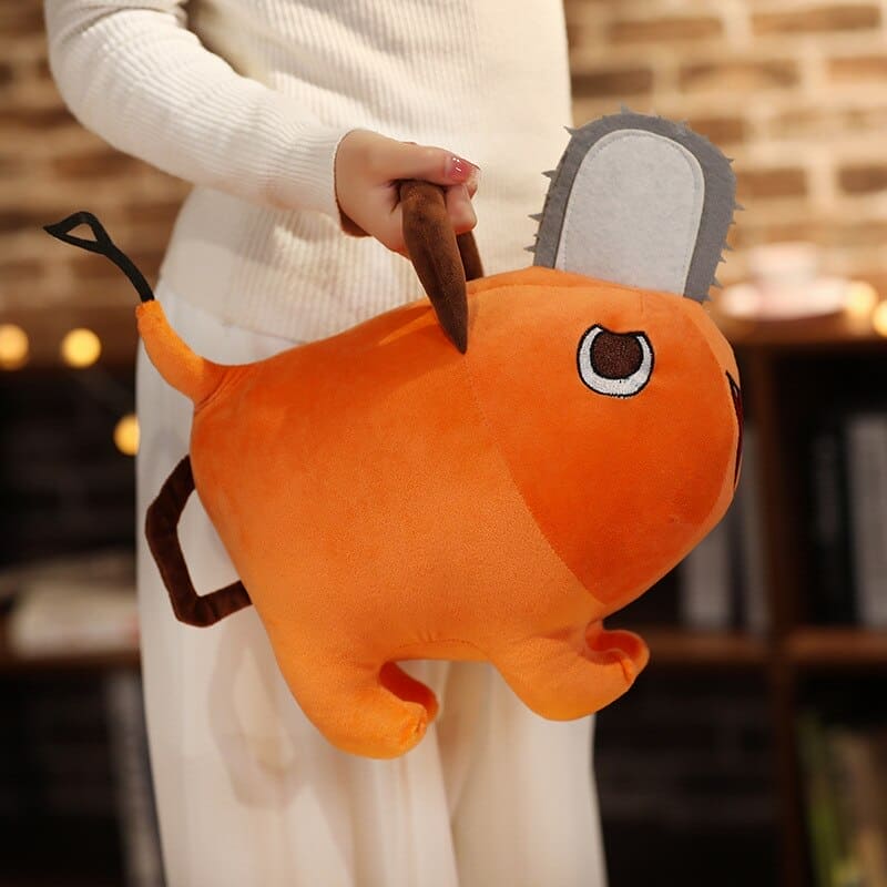 🪚🧡 PochiPlush™ Chainsaw Buddy – Cuddle Meets Cosplay! 🎭✨