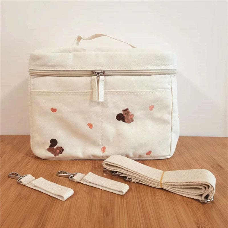 Chill & Carry: Waterproof Baby Feeding Bottle Cooler Bag for Stylish Moms on the Go - The Little Big Store