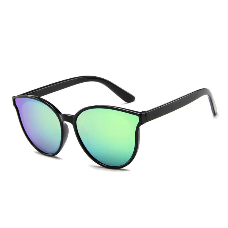 Colorful Concave: Vintage Round Sunglasses for Kids - The Little Big Store